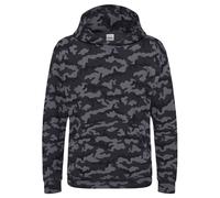 Kids Camo Hoodie Childrens Camouflage Hooded Pullover Sweatshirt Jumper 3-13Yrs