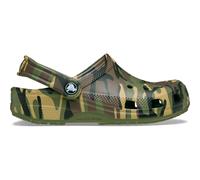 Crocs Unisex Kids Clog, Classic Camouflage Clog, Army Green/Multi, 12 UK Child