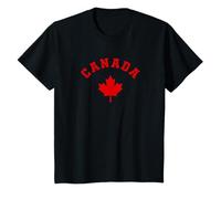 Kids Canada Maple Leaf Kids Flag - Classic Red Canadian Youth T-Shirt