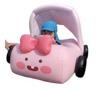 Kids Car Float, Inflatable Ride Pool Toy, Comfortable Water Play Equipment, Safe Outdoor Beach Accessory, Fun Swimming Gear, Family Friends Coworkers Gatherings And Summer Activities