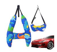 Kids Car Headrest Support,Large Curvature Design Kids Pillows for Sleeping - Comfortable Pillow, Soft Airplane Pillow, Machine Washable Car Headrest for, Travel, Plane