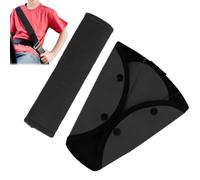 Kids Car Seat Belt Pad Belt Shoulder Abdominal Support | Seat belt shoulder protective pad for girls daily commuting trips school way road trip family trip city rides
