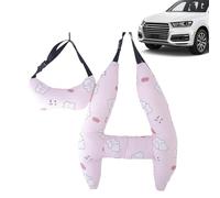 Kids Car Seat Head Support - H Shape Kids Travel Pillows for Airplanes - Comfortable Pillow, Soft Airplane Pillow, Machine Washable Car Headrest for, Travel, Plane