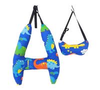Kids Car Seat Head Support,Large Curvature Design Neck Pillow for Kids - Comfortable Pillow, Soft Airplane, Machine Washable Car Headrest for, Travel, Plane