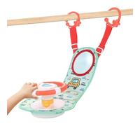 Kids Car Seat Toys Rotating Steering Wheel with Sound and Light | Sensory Development Toy for Boys Girls Preschoolers Home Apartment Bedroom Living Room Playroom Daycare Birthday Holiday