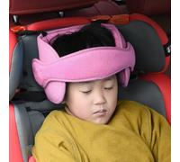 Kids Car Seat Travel Head Support Adjustable Head Strap Toddler Headrest Support Band Car Safety Sleeping Head Rest Pillow Child Car Seat Straps Cover Soft Neck Relief Pillow for Travel Journey Plane