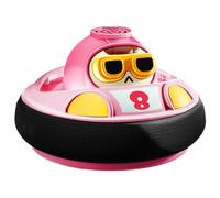 Kids Car Toys - Cartoon Figure Racing Car Toy,Interactive Bumper Game, Rechargeable Air Floating ball with Foam Bumper for Holiday Birthday