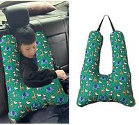 Kids Car Travel Pillow Rest Car Seat Belt Cushion Head Neck Support Pillow Car Sleeping Head Support Headrest Pillow Universal Seat Belt Pads for Adults Children Travelling Sleeping Airplane Pillow