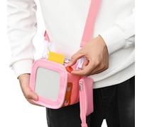 Kids Card Reader Case, Card Reader Protective Case, Portable Audio Device Cover with Shoulder Strap for Kids