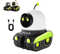 Kids Cartoon Projector Lamp, Cartoon Robot Car Projection Lamp, 12 Slides+360° Rotation Silent Kids Night Light, Rechargeable and Atmospheric, Suitable for Bedroom Decoration (1pc)