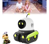 Kids Cartoon Projector Lamp,Cartoon Robot Car Projection Lamp,Rechargeable Robot Night Light with Music,21 Slides 6 Light Modes& 360° Rotation,Universe Starry Sky Rotate LED Animal Room Decor