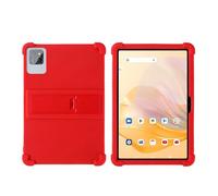 Kids Case Compatible with PRITOM Tab 11 10.1 Inch Tablet, Soft Silicone Adjustable Stand Shockproof Protection Cover(Red)