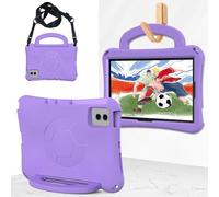 Kids Case Compatible with Samsung Galaxy Tab S10 Lite SM-X400/X406B Light Weight EVA Full Protect Shockproof Handle Stand Cover Case with Shoulder Strap,Purple