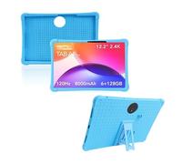 Kids Case Compatible with TCL TAB A1 Plus 9445X 12.2 inch 2026 Tablet, Soft Silicone Stand Shockproof Protective Cover with Pencil Holder(Sky Blue)