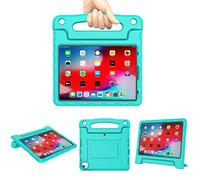 Kids Case for 2020 New 10.9" iPad Air 4th Generation/iPad Pro 11" 2020 & 2018 Case Lightweight Shockproof Convertible Protection Case with Built-in Handle Stand Tablet Cover (Turquoise)