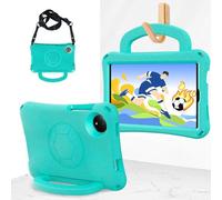 Kids Case for Honor Pad X7 8.7" 2025 Light Weight EVA Full Protect Shockproof Handle Stand Cover Case with Shoulder Strap,Mint Green