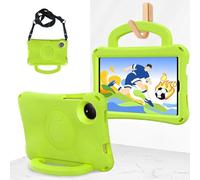 Kids Case for Honor Pad X7 8.7" 2025 Light Weight EVA Full Protect Shockproof Handle Stand Cover Case with Shoulder Strap,Green
