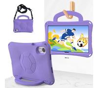 Kids Case for Honor Pad X9A 11.5" (2025), Light Weight EVA Full Protect Shockproof Handle Stand Cover Case with Shoulder Strap,Purple