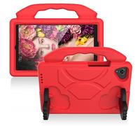 Kids Case For Huawei MediaPad M3 Lite/M5 Lite 8.4"/MediaPad M3 Lite/T3 Lite 8.0", Great Thumb Design Handle with Stand, Kids Friendly, Soft EVA Foam Lightweight, Shockproof Protective Cover, Red