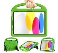 Kids Case for iPad A16 11th Gen 2025/iPad 10th Gen 2022, iPad Air 6/5/4th Gen, TrendGate Shockproof 10.9''/11'' Case with Handle Stand and Pencil Holder for iPad 11/10/Air 6/Air 5/Air 4/Pro 11 - Green