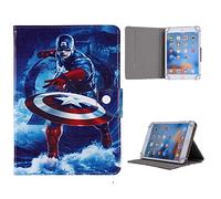 Kids Case For New Apple iPad 10.2" (9th Generation 2021) (8th Generation 2020), (7th Generation 2019 Stand up Case/children Protective Tablet cover (Captain America)