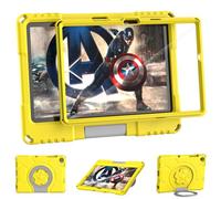 Kids Case for Samsung Galaxy Tab A11+ Plus 2025/A9+ Plus 11inch 2023 with Screen Protector, Patamiyar Shockproof Galaxy Tab A11 Plus/A9 Plus Case with Handle Stand for Samsung A11Plus/A9 Plus -Yellow