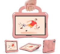 Kids Case for Samsung Galaxy Tab S11 11 Inch 2025 SM-X730/X736B Light Weight EVA Full Protect Shockproof Handle Stand Cover Case with Shoulder Strap (Pink)