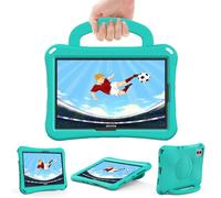 Kids Case for Samsung Galaxy Tab S11 11 Inch 2025 SM-X730/X736B Light Weight EVA Full Protect Shockproof Handle Stand Cover Case with Shoulder Strap (Light Green)