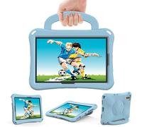 Kids Case for Samsung Galaxy Tab S11 11 Inch 2025 SM-X730/X736B Light Weight EVA Full Protect Shockproof Handle Stand Cover Case with Shoulder Strap (Light Blue)