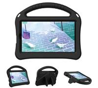 Kids Case for Walmart Onn 7 inch Tablet Case Gen 4 2024 (Model:100135924) for Kids Gril Boy,UUcovers with Kickstand/Handle Soft EVA Foam Stand Lightweight Cover for Onn 7 inch Tablet Case 2024, Black