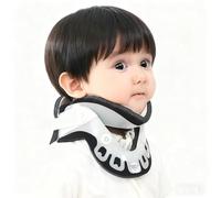 Kids Cervical Collar, Children Neck Brace with Occipital Support, Tightness Adjustable and 5-Point Partial Pressure, for Torticollis Correcting, Pain Relief(L)