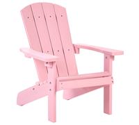 Beliani Garden Kids Chair Pink ADIRONDACK, Pink