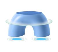 Kids Chair for Children Comfortable Nonslip Shoe Changing | Semicircle Comfortable for Home Living Room Kids Bedroom Bathroom