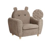 Kids Chair MARIBO Boucle Brown