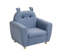 Kids Chair MARIBO Fabric Blue