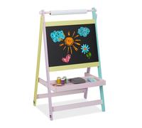 Kids chalkboard Colourful Easel Portable Lightweight Kids Drawing Board