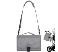 Kids Changing Mat,Waterproof Compact Detachable Changing Station - Foldable Travel Changing Station with Large Capacity, Fits Car Seats and Strollers