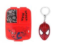 Kids Character 3 Multi Compartment Sandwich Lunch Box Food Fruit Snacks