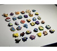 Kids Character Charm Collection Set, 36 Pieces, Featuring Various Cartoon Characters