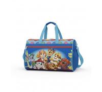 Kids Character Duffle Bag 16.5" - Travel & Sports Bag with Zipper Pocket, Mesh Side Pockets & Adjustable Strap, Paw Patrol Boys, Licensed Character Kids Duffle Bag
