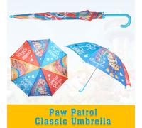 Kids Character Stick Umbrella Windproof Wipeable Boys Girls School Gift Age 3-7Y