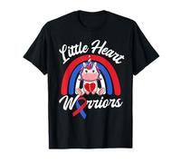 Kids CHD Awareness - Little Heart Warrior Magical Unicorn T-Shirt