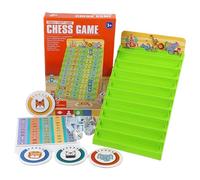 Kids Checkers Game - Number Learning Checker Board Game for Educational Strategy Activities, Fun Entertainment for Girls, Boys, Children, School, Classroom, Home, Cognitive Skill Development