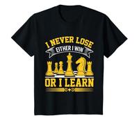 Kids Chess Mindset Win Learn Philosophy T-Shirt