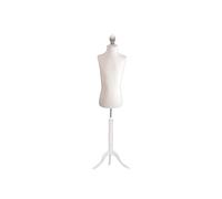 Kids Child Tailors Dummy Age 2/4 Dressmakers Fashion Mannequin Students White With White Tripod Stand