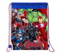 Kids Children Boys Marvel Avengers Gym Bag Swim Shoe PE Drawstring School Avengers Trainer Travel Tote Bag