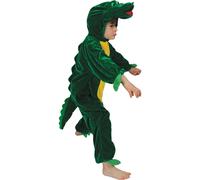 Kids Children's Animal Boogie Woogie Crocodile Fancy Dress Halloween Costume