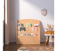 Kids Childrens Book Shelf Wooden Storage Rack Organizer Bookcase Bookshelf Stand