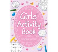 Kids Childrens Girls Activity Book Learning Colouring Puzzles Mazes Dot To Dot