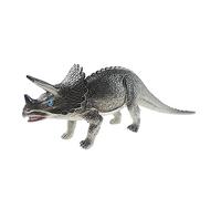 Kids Childrens Large Dinosaur Jurassic Cretaceous Period Stegosaurus Brontosaurus Triceratops Tyrannosaurus Rex T-Rex Lifelike Realistic Play Educational Toy Figures Figurine (Triceratops)